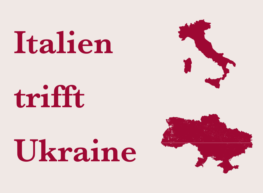 Länderdate: Italien trifft Ukraine